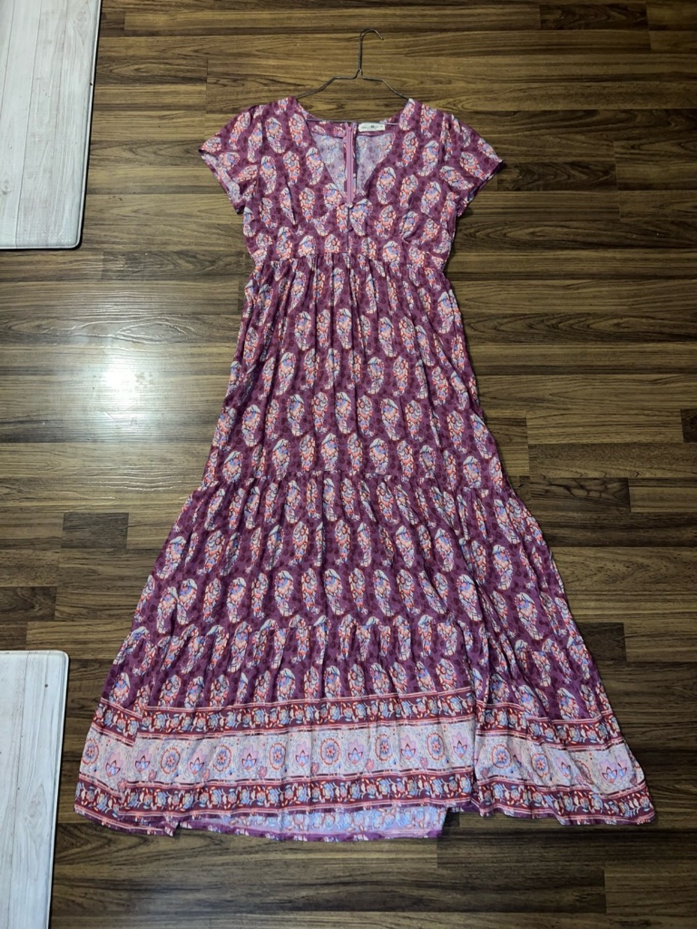 Natural Life Mauve Pink Maxi Dress